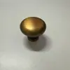 Tirador moderno y sencillo de aleación de zinc dorado, de tubo redondo, color negro, para armario, zapatero, puerta de armario