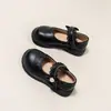 Zapatos Casuales de Cuero para Niñas, Zapatos de Princesa para Niños, Nuevo Estilo Primavera 2026 Zapatos para Bebé Niña, Zapatos Planos Estilo Bosque para Niñas Suela Suave