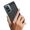 Adequado para Capa de Celular Realme Q5 Capa de Celular Realme Q5I Padrão Fibra de Carbono Escovada Anti-Queda Capa Protetora
