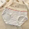 Ropa Interior de Lyocell para Mujer, de Cintura Media, Algodón Puro, Antibacteriana 10A, Entrepierna Extendida, Sin Costuras, Tallas Grandes, Mayoreo