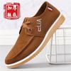 Zapatos de hombre de tela del viejo Pekín al por mayor comercio exterior venta al por menor zapatos perezosos de primavera y otoño zapatos de trabajo zapatos casuales suela Oxford antideslizante
