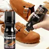 Agente de Renovação para Sapatos de Camurça Cuidado para Sapatos de Camurça Nubuck Agente Repositor de Cor para Sapatos Lustra-sapatos Líquido