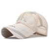 Versión coreana de sombrero de ala extendida moda gorra de béisbol protector solar para hombre sombrero de sol transpirable para exteriores sombrero de montañismo
