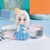 Dibujos animados sirenita niña PVC pegamento suave accesorios funda para teléfono móvil caja de papelería accesorios para el cabello parche mixto al por mayor