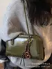 Bolso Cruzado de Hombro para Mujer, Nuevo, de Moda, Elegante, Versátil, Exquisito, Tendencia Ins 2025 Otoño