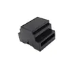 Caja de control industrial de plástico Okom carcasa portátil Caja eléctrica para riel carcasa de plástico para instrumento medidor de flujo DR03