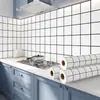 Adesivos de Cozinha Espessos, Papel de Parede de Folha de Alumínio Autoadesivo à Prova de Fogo para Paredes de Fogão, Adesivos de Parede Que Não Deixam Resíduos de Cola, Atacado de Fábrica
