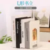 Fabricante de Aparadores de Livros em L Atacado Aparadores de Livros de Ferro Espessado Prateleira de Livros Simples Moderno Divisores de Livros de Escritório Armazenamento Clipes de Livros para Estudantes