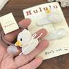 Nuevos accesorios para el cabello para niña, lindo patito, hemisferio, aro para el cabello, flequillo de dibujos animados tridimensional para niños, clip BB, horquilla rota, venta al por mayor