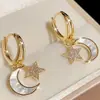Aretes de Perlas Transfronterizos Nuevos de Moda para Mujer Lujo Ligero Moda de Alta Gama Aretes Versátiles para Mujer Aretes Elegantes Retro para Mujer al Por Mayor