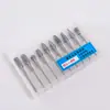 Lima rotativa de aço tungstênio carboneto 3*6 cortador elétrico de contusão madeira fresa cabeça gravador cabeça de esmerilhar metal fabricantes