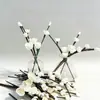 Varillas Aromáticas con Múltiples Cabezas de Flor Hechas de Flores de Ylang Ylang, Accesorios de Fragancia Ylang Ylang de Alto Valor Estético, Flores Artificiales Decorativas, Flores Secas Difusoras de Perfume