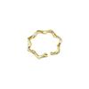 Anillo Onda Rizada 2026 Nuevo Diseño de Moda Tendencia Estilo de Nicho Cuerda Retorcida Mobius Anillo Trenzado
