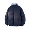 Nuevo abrigo de invierno acolchado de algodón para pareja estilo coreano, nuevo abrigo acolchado casual de corte holgado 2026 cálido y resistente al frío para hombre