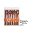 Yfjy Vajilla Morandi Nis Coreana Personalizada para Una Persona Cuchara de Mango Largo de 23.5cm Set de Palillos Antideslizantes