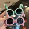 Nuevas gafas de sol polarizadas con forma de dibujos animados para niños, gafas de sol de silicona con diseño de conejito para fotos de hombres y mujeres, gafas de sol a prueba de rayos UV