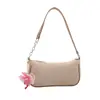 Bolso de Mano Cuadrado Pequeño Estilo Dulce de Moda Transfronterizo para Mujer, Nuevo Modelo Verano 2026, Bolso de Hombro Tejido de Paja con Bloques de Color, Bolso de Hombro de Moda