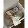 Zapatos Abiertos por la Mitad con Lazo Birkenstock Mujer 2026 Primavera Verano Nuevo Estilo Zapatos Planos de Punta Cerrada Zapatillas sin Cordones Mujer Verano Uso Exterior
