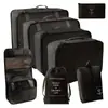 2025 Novas Sacolas Organizadoras Populares para Cosméticos, Mudança, Viagem, Conjunto de Sete Peças para Roupas, Colchas, Roupa Íntima, Desktop Atacado