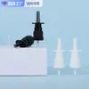 Fornecedor da Fábrica Plástico PP 18/415 Spray Direto Spray Nasal Preto Branco Pequeno Spray Nasal Cabeça de Spray de Névoa Fina Médica