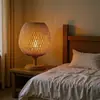 Lámpara de Mesa Clásica de Estética de la Dinastía Song, Lámpara de Mesita de Noche para Dormitorio, Pintura Artística de Madera de Nuevo Estilo Chino, Lámpara de Mesa Zen de Sala de Té Estilo Chino