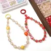 Resina Lluvia Brumosa Cuentas Cilíndricas Ensartadas a Mano Pulsera Collar Hecho a Mano DIY Paquete de Materiales para Joyería