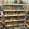 Tigela de Bênção de Dragão e Fênix de Resina Artesanato Luminoso Tigela de Dragão e Fênix