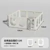 Valla modular transparente panorámica para perros de interior, jaula visible para perros de mascota para uso doméstico, adecuada para perros pequeños y medianos