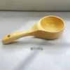 Colher de Sopa Grande de Madeira Estilo Japonês para Comer Sopa de Macarrão de Caracol, Mingau e Água de Arroz em Casa