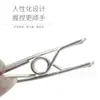 40 pinzas de acero inoxidable para secar ropa pinza para toallas ropa pinza pequeña a prueba de viento percha oficina hogar