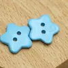 Botones de Estrella de Cinco Puntas Mate de Color Sólido, Disponibles en Múltiples Colores, Accesorios de Ropa para Suéteres, Cárdigans y Camisas, En Stock