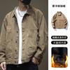 Jaqueta Americana Pesada Juvenil Workwear Masculina 2024 Primavera e Outono Nova Plus Size 5XL Jaqueta Jeans Masculina Moderna