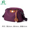 Nova bolsa de ombro de nylon com logotipo personalizado, bolsa transversal versátil e à prova d'água para mulheres, fabricante de bolsas tote para mães em cores contrastantes