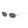 Gafas de Sol Retro Ojo de Gato de Moda 2026 para Hombres y Mujeres, Versátiles Gafas de Sol con Montura Pequeña Protección UV para Fotografía Callejera
