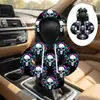 Envio Transfronteiriço de Capa para Manopla de Câmbio de Carro de Caveira Gótica, Capuz para Alavanca de Câmbio, Capa Decorativa Personalizada para Manopla de Carro