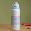 Taza de Fruta Casual y Elegante, Gran Capacidad, Taza Térmica de Doble Pared con Vacío de Acero Inoxidable 304, Botella de Agua Deportiva Portátil para Exteriores