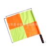 Bandera de patrulla de entrenamiento de fútbol, comando de corte de borde, bandera de señal de comando, herramienta de árbitro de fútbol, tubo de acero inoxidable