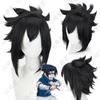 Batimento Cardíaco Casa Rede Rosa Uchiha Sasuke Naruto Peruca Cos Cabelo de Personagem Estilização Fácil Modelo