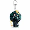 Chaveiro Atacado Demon Slayer Mercadoria de Anime Pingente Dupla Face em Acrílico Bem-vindo a Nos Enviar Seu Design para Placas de Suporte