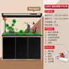 Gran acuario de pie modelo nuevo para la sala de estar, no requiere cambio de agua, pecera para peces dorados de uso doméstico con filtración y oxigenación integradas