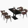 Mesa Alta e Cadeiras, Lanchonete, Café, Hamburgueria, Loja de Chá com Leite, Cabine com Sofá, Bistrô Musical, Mesa Alta e Cadeiras Silenciosas