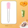 5ml con escala gotero de silicona niños bebé bebé anti-asfixia alimentador de medicina pigmento herramientas de pintura fábrica venta al por mayor