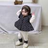 Camiseta Infantil de Inverno para Usar por Baixo, Conjunto de Leggings, Roupas Infantis Estilo Coreano, Roupas Grossas para Meninas, Roupas de Inverno, Jaqueta Colete para Bebê