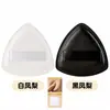 Esponja para polvos esponja tipo cojín esponja triangular compacto de polvos polvos sueltos esponja de polvos uso dual seco y húmedo pelo largo especial para maquilladores