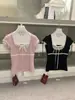 Wgwe Verão Estilo Desejo Puro Garota Apimentada Patchwork de Renda Slim Fit Jovem Falso Duas Peças Gola Quadrada Manga Curta Camiseta W9406