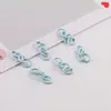 Corrente de Extensão de Quatro Seções Colorida Cor de Doce Acessórios para Joias DIY Chaveiro Artesanal Fecho para Bolsa Corrente de Cauda de Ferro