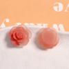 22mm Tinta Showa japonesa rosa floreciente diy resina accesorios aretes pasador para el cabello material para funda de teléfono al por mayor