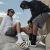 2026 Nuevo Modelo de Pantuflas que se Sienten como Pisar Mierda para Mujeres, Sandalias de Eva Antideslizantes Antibacterianas para Interiores, Hogar y Exteriores para Hombres, Verano
