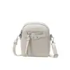 Bolso de Hombro Único para Mujer 2026 Primavera Nuevo Estilo Bolso Cruzado de Gran Capacidad para Mujer Bolso Cuadrado Pequeño de Cuero Suave para Teléfono Móvil