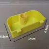 Comedero para Palomas Canaleta Caja Anti-Derrames Alimentador Automático Fugas Jaula para Palomas de Carrera Caja Colgante Suministros para Palomas Mensajeras Bebedero